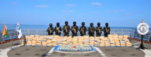 Indian Navy’s INS Tarkash seizes 2,500 kg of narcotics in Western Indian Ocean