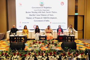Union Minister Savitri Thakur reviews Women and Child Development schemes in Meghalaya