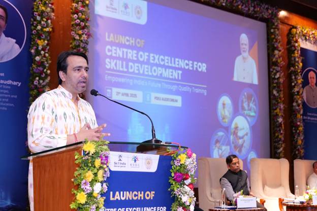 Union Minister Jayant Chaudhary inaugurates NSDC-PDEU centre of excellence in Gandhinagar offering 40 skill-based courses