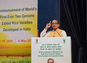India unveils world's first genome-edited rice; Shivraj Singh Chouhan hails “historic milestone”