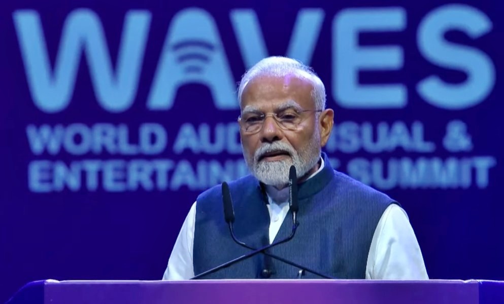 Create in India, create for the world: PM Modi positions India as global creative powerhouse at WAVES 2025