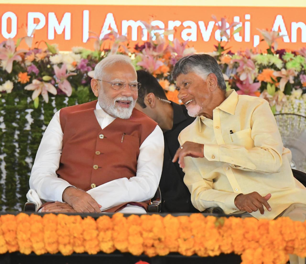 Learnt a lot from Naidu’s technology initiatives as Gujarat CM, says PM Modi