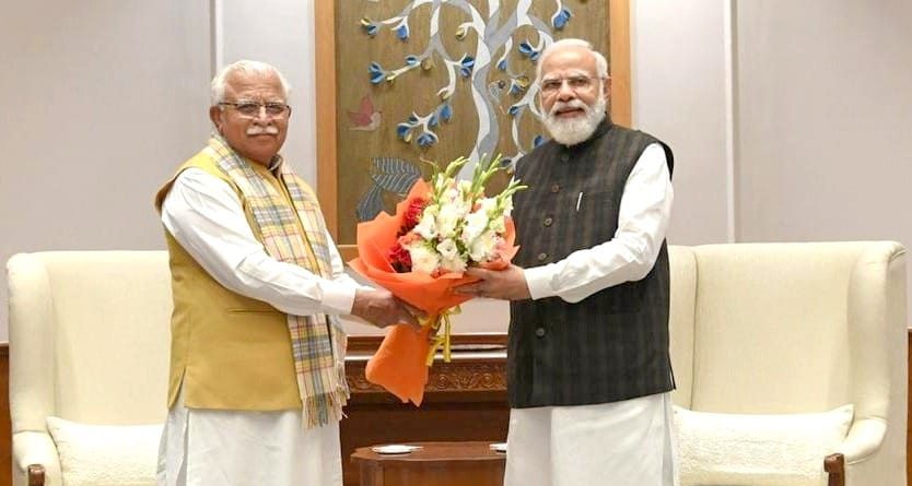 Commendable efforts towards boosting urban infrastructure: PM Modi greets ML Khattar on his birthday