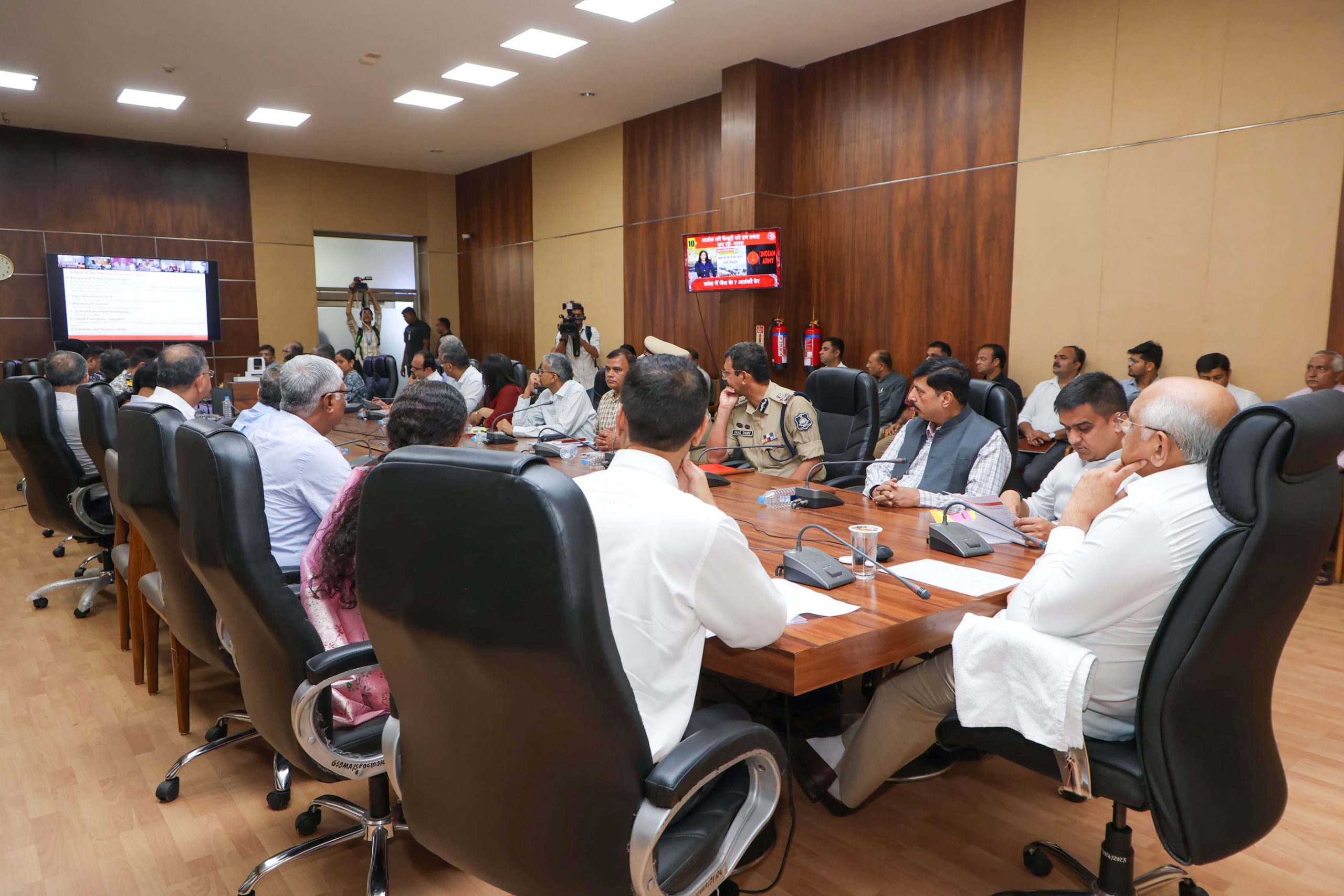 Gujarat CM Patel chairs high-level security review amid escalating India-Pakistan tensions
