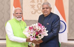 President Murmu, PM Modi extend birthday greetings to Vice President Jagdeep Dhankhar