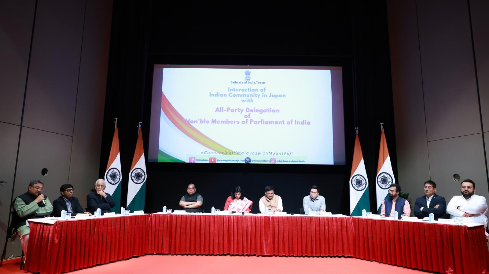 Indian Parliamentary Delegation engages Japanese leaders to strengthen counter-terrorism cooperation