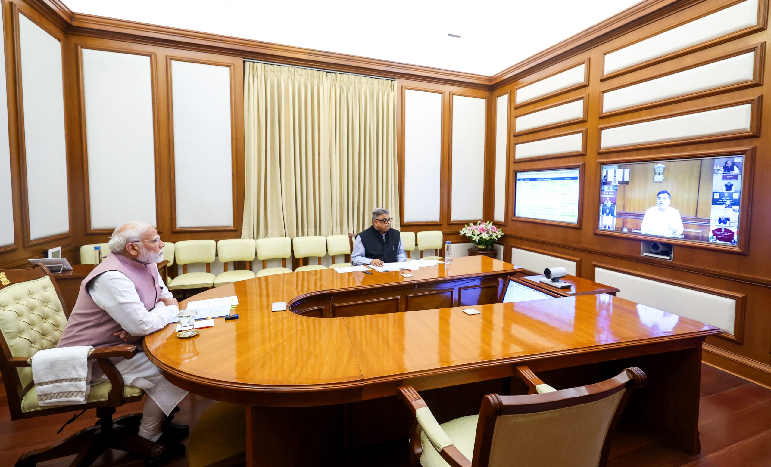 PM Modi chairs PRAGATI meeting, reviews infra projects worth over ₹62,000 crore