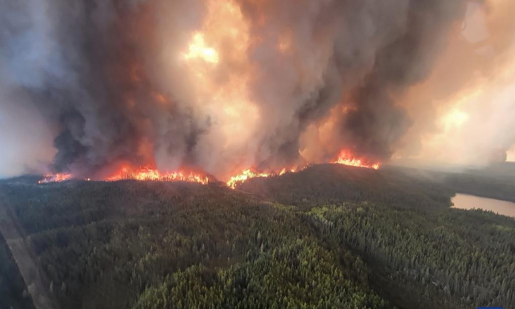Canada issues air quality alerts due to wildfire smoke