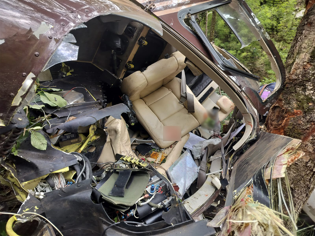 Five killed, two injured in helicopter crash near Uttarakhand’s Gangnani