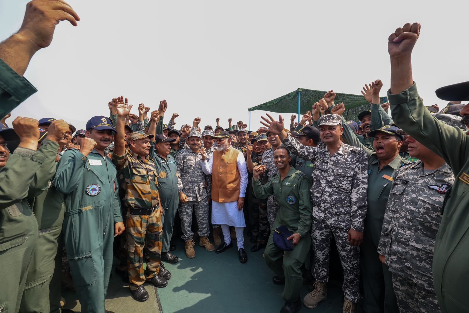 PM Modi visits Adampur airbase, hails armed forces after success of Operation Sindoor