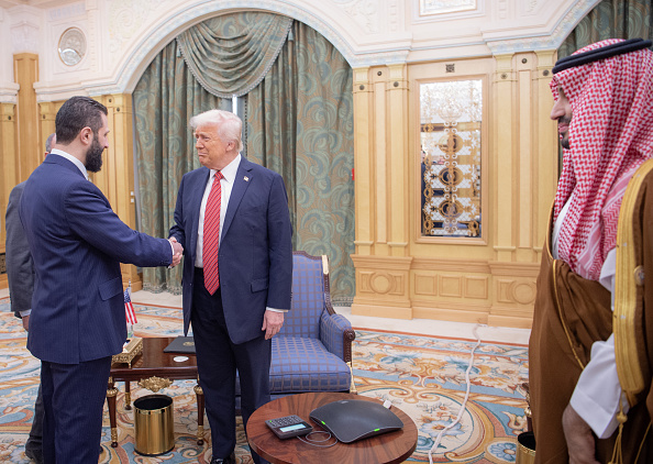 Trump meets Syrian president, says he is looking into normalising ties