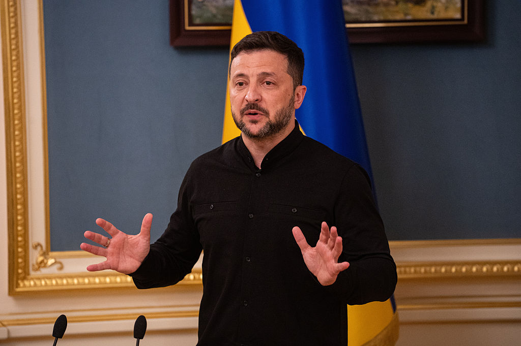 Zelenskiy says Russia has gathered 50,000 troops for offensive on northern Ukraine