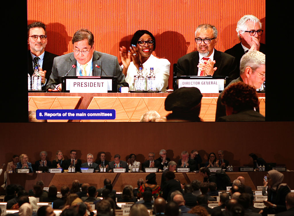 WHO members adopt global pandemic accord, but US absence casts doubts