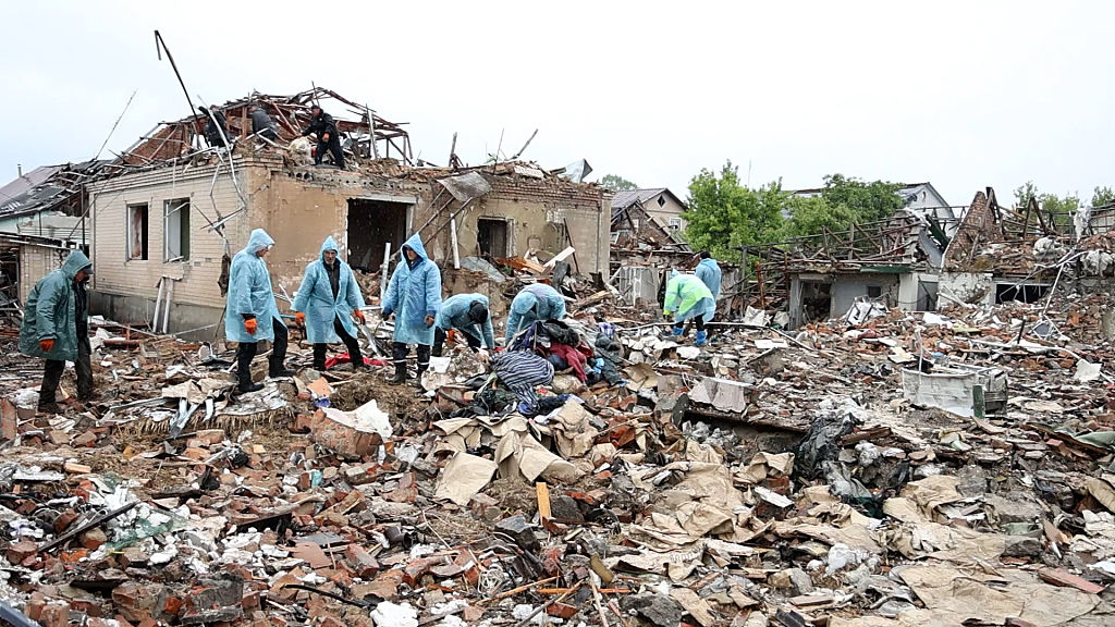 Russian drone attacks dip in intensity after three nights of massive bombardment