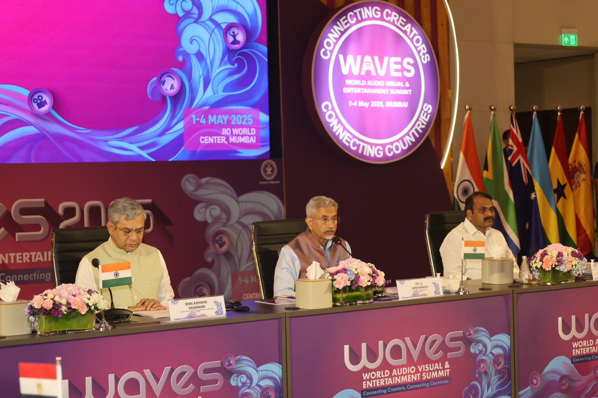 Jaishankar stresses innovation, culture and tech as pillars of Viksit Bharat at WAVES 2025
