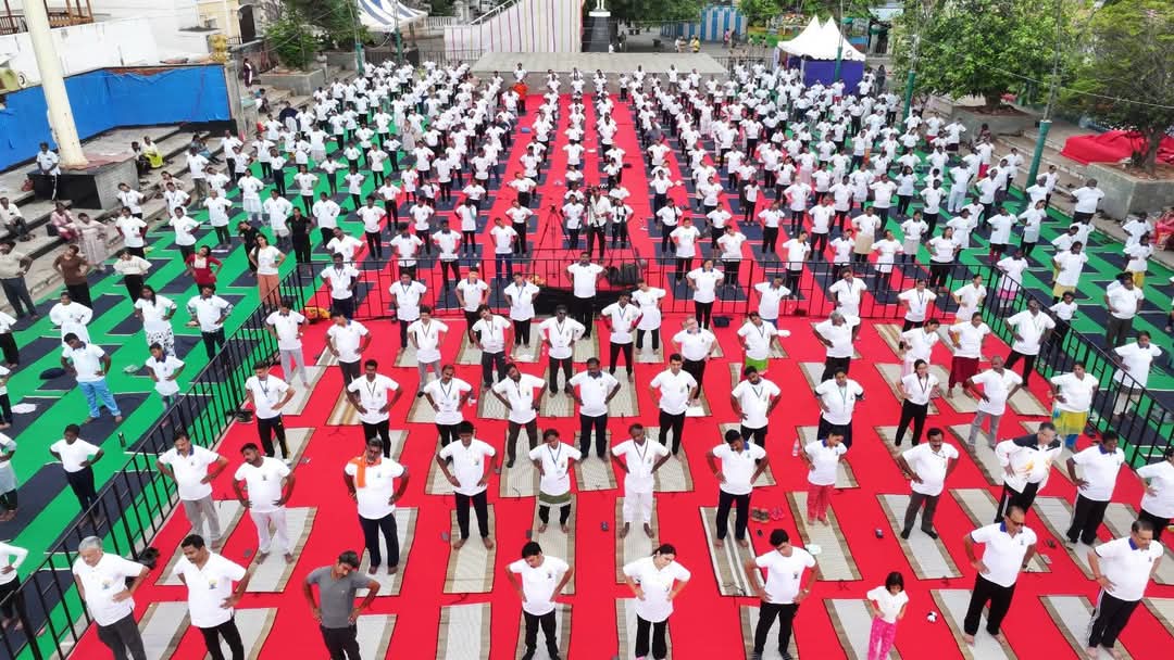 Puducherry hosts 25-day countdown event to International Day of Yoga 2025