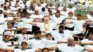 PM Modi lauds Andhra's 'YogAndhraAbhiyan', encourages people to practice yoga