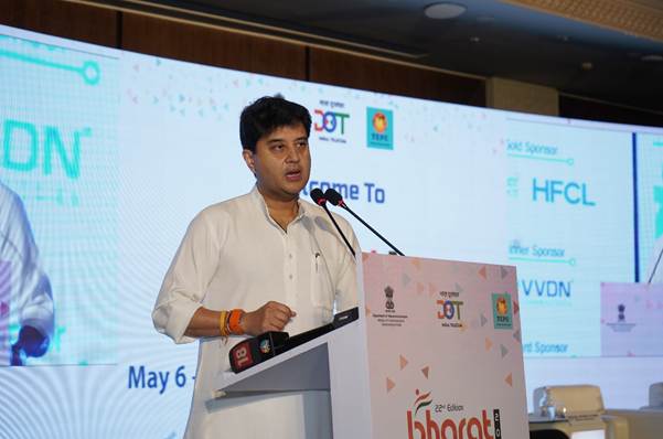Union Minister Jyotiraditya Scindia inaugurates Bharat Telecom 2025, emphasizes India’s global export potential