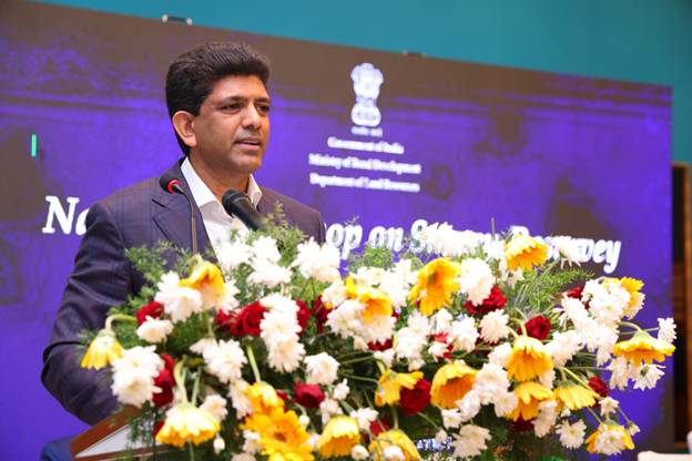 Union Minister Chandrasekhar Pemmasani urges states to expedite aadhaar integration with land records