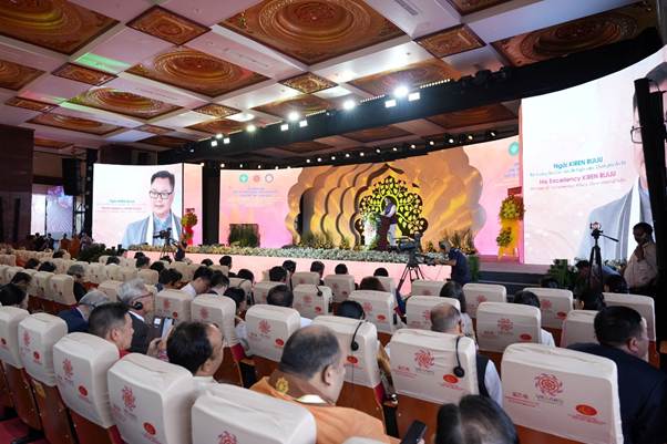 Kiren Rijiju addresses UN day of Vesak in Vietnam, highlights India’s Buddhist heritage and mission LiFE