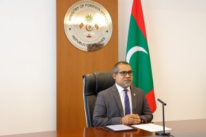 Maldives foreign minister on a three-day visit to India to boost bilateral ties