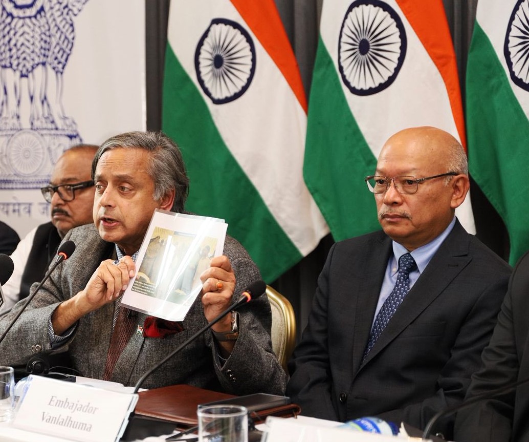 Operation Sindoor outreach: Tharoor-led delegation reaffirms India’s anti-terror stand in Colombia