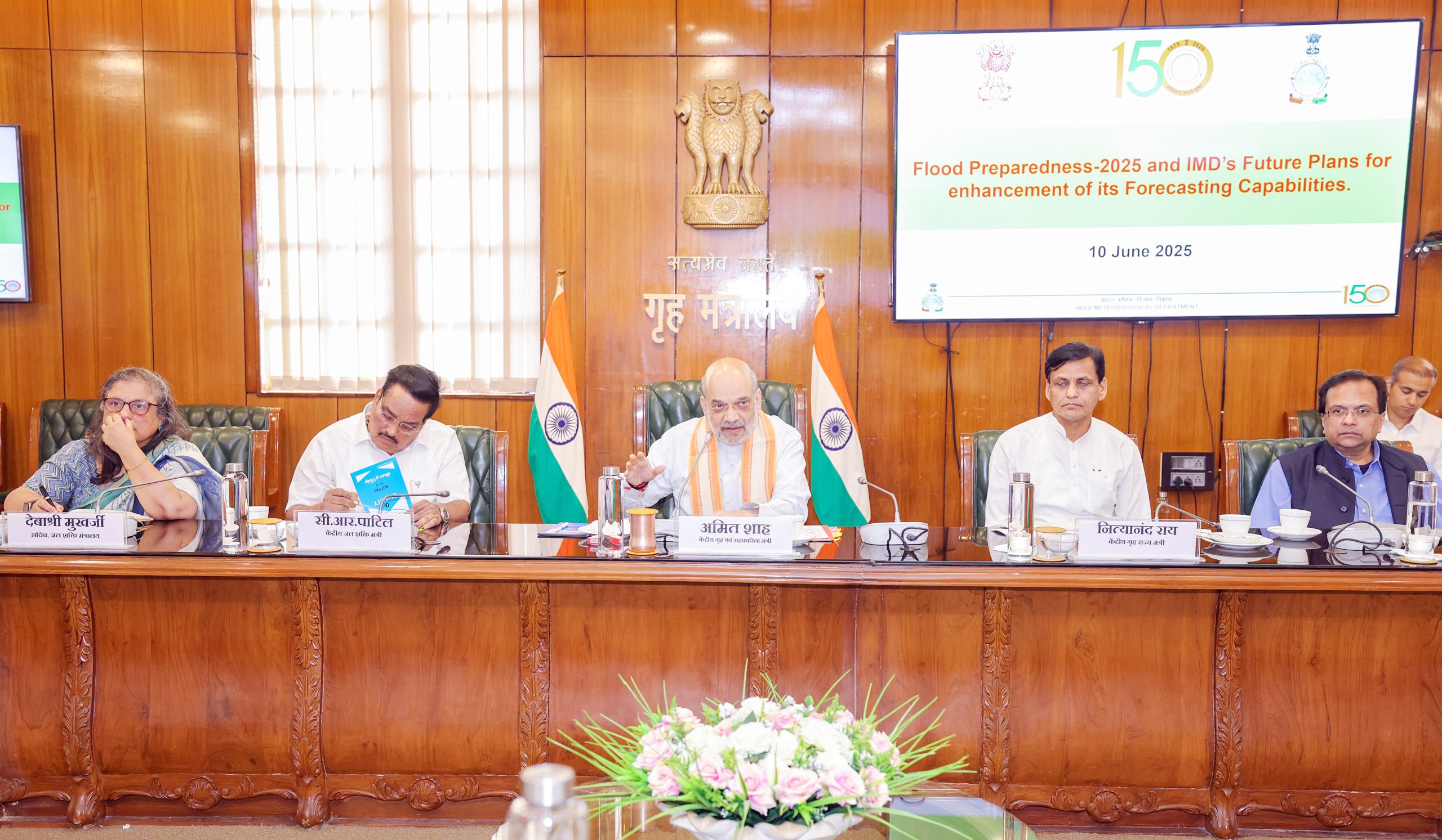 Amit Shah reviews flood management preparedness ahead of monsoon