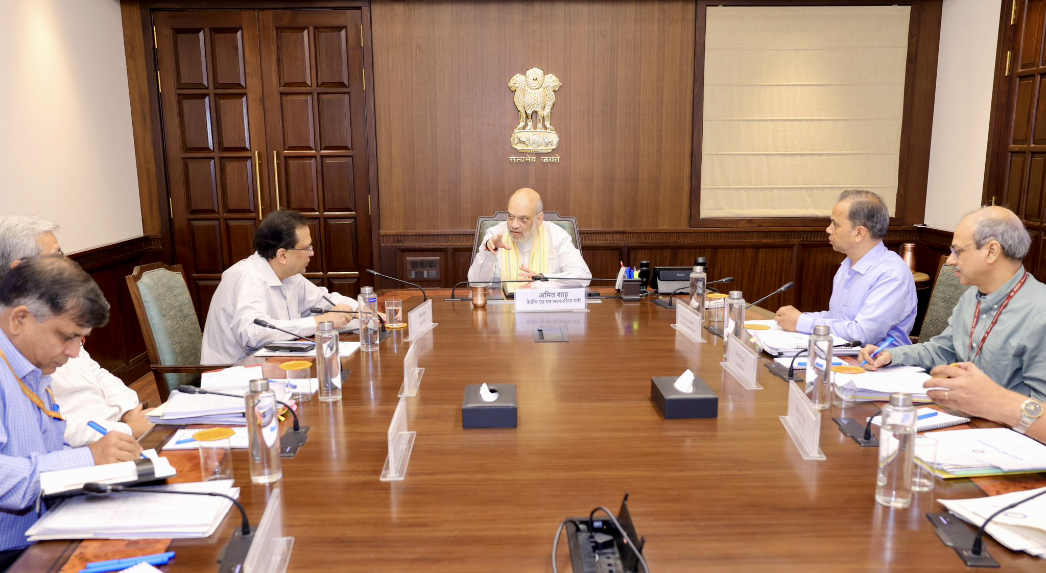 Amit Shah holds review meeting on forthcoming Census