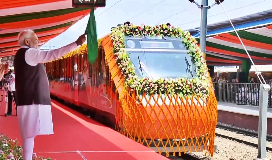 Vande Bharat train between Katra and Srinagar begins today; slashes travel time to just three hours