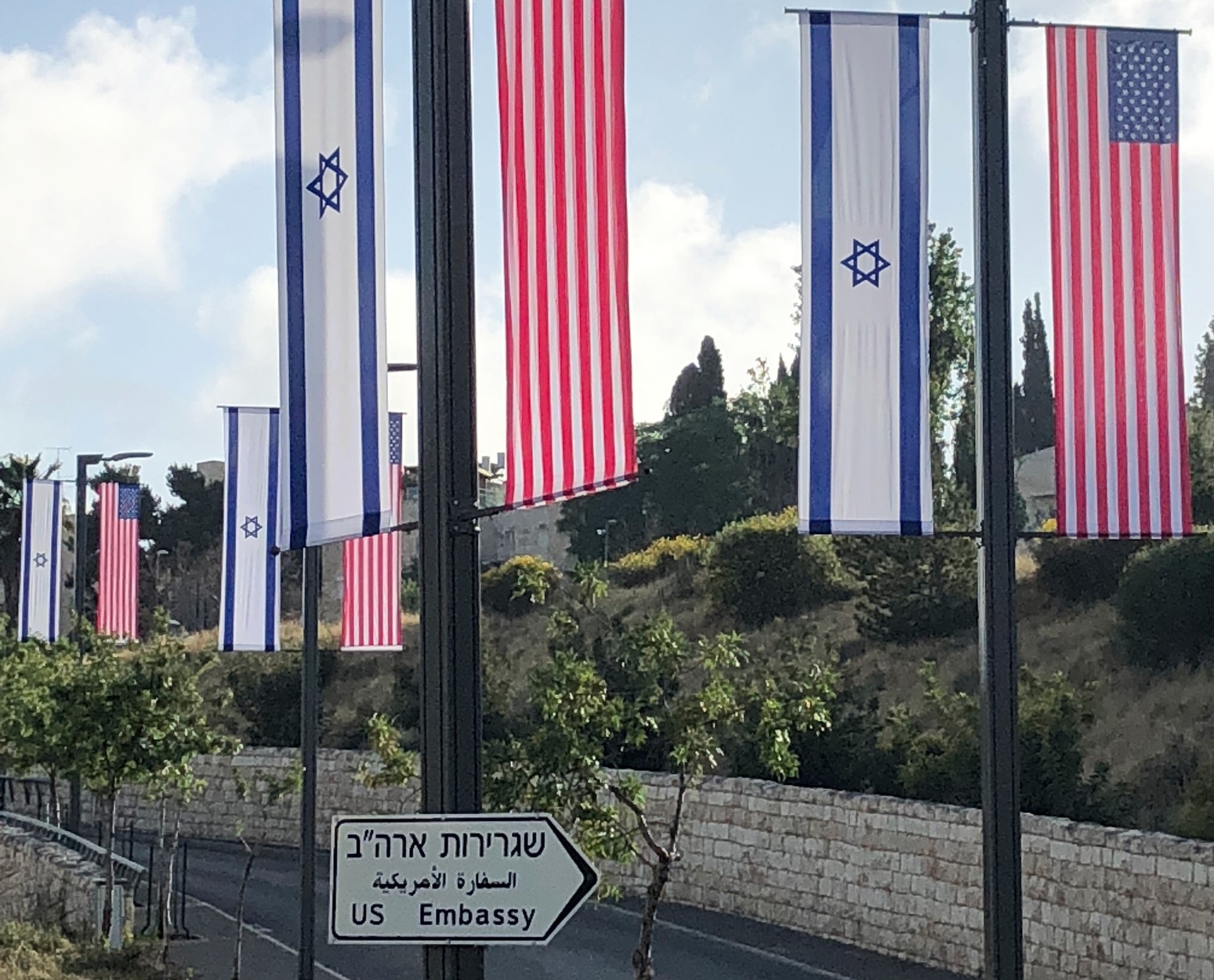 US to shut embassy in Jerusalem from Wednesday through Friday