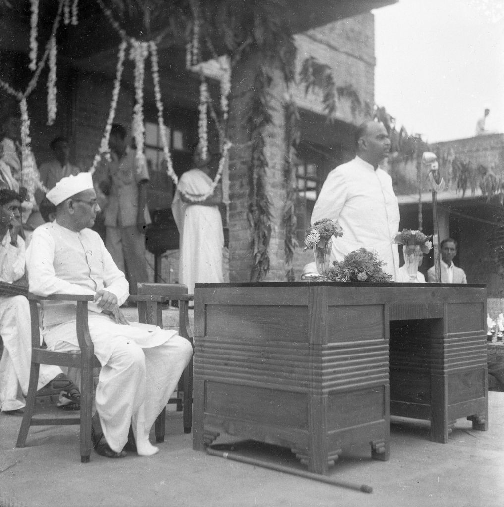 Shyama Prasad Mukherjee visits Annual Day at L D College
