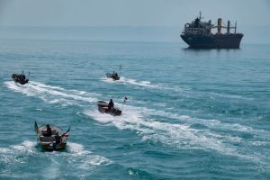 US Marines board Iranian tanker in Gulf of Oman amid blockade enforcement