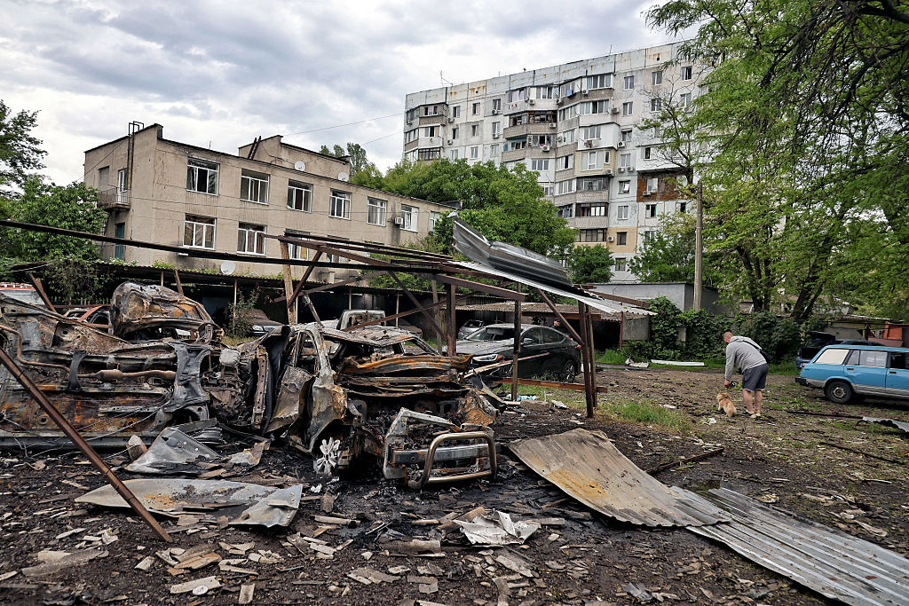 NATO member Romania says Russian drone hit block of flats, injuring two