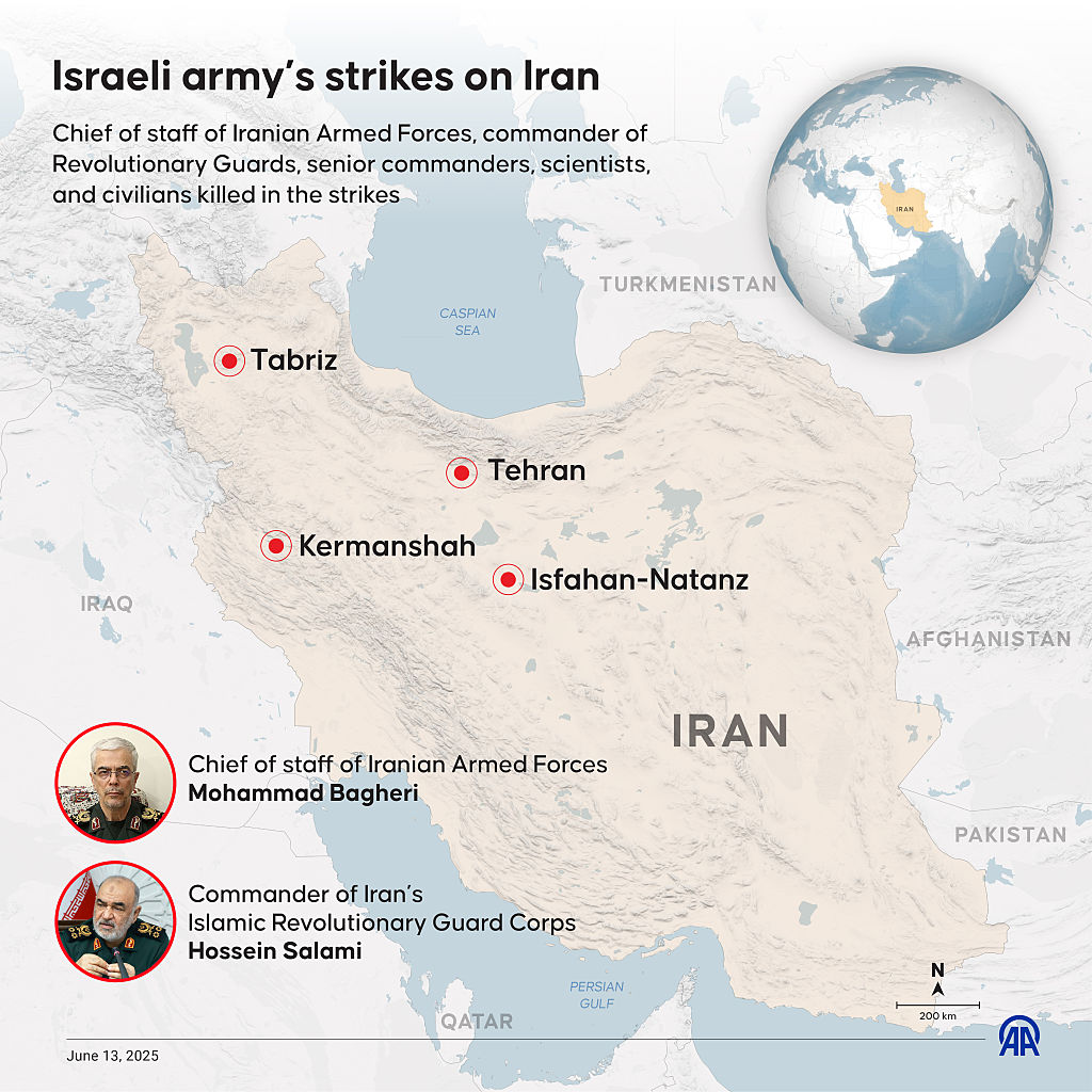 Key targets and capabilities: a look at Iran’s nuclear facilities amid Israeli strikes