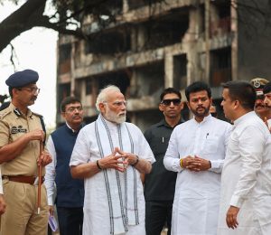 Air India crash: PM Modi visits Ahmedabad crash site, assesses damage, meets injured