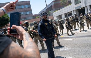 Does U.S. law allow Trump to send troops to quell protests?