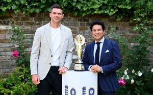 ECB unveils Anderson–Tendulkar Trophy ahead of India’s series in England