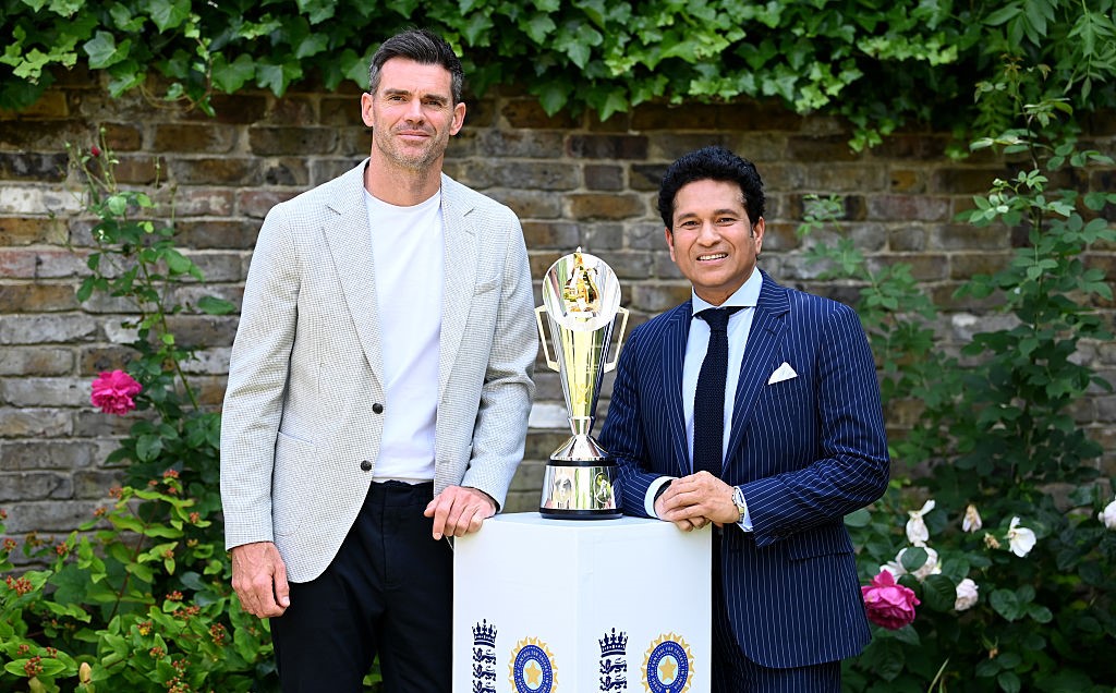 ECB unveils Anderson–Tendulkar Trophy ahead of India’s series in England