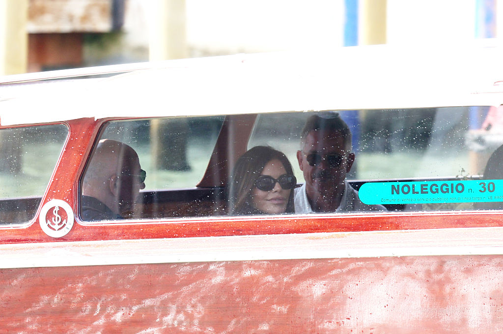 Bezos and Sanchez arrive in Venice for marathon wedding party