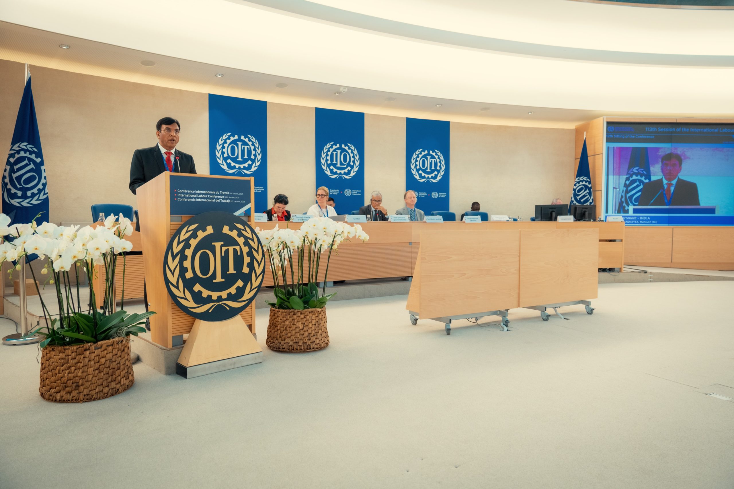 India showcases labour reforms at 113th International Labour Conference in Geneva