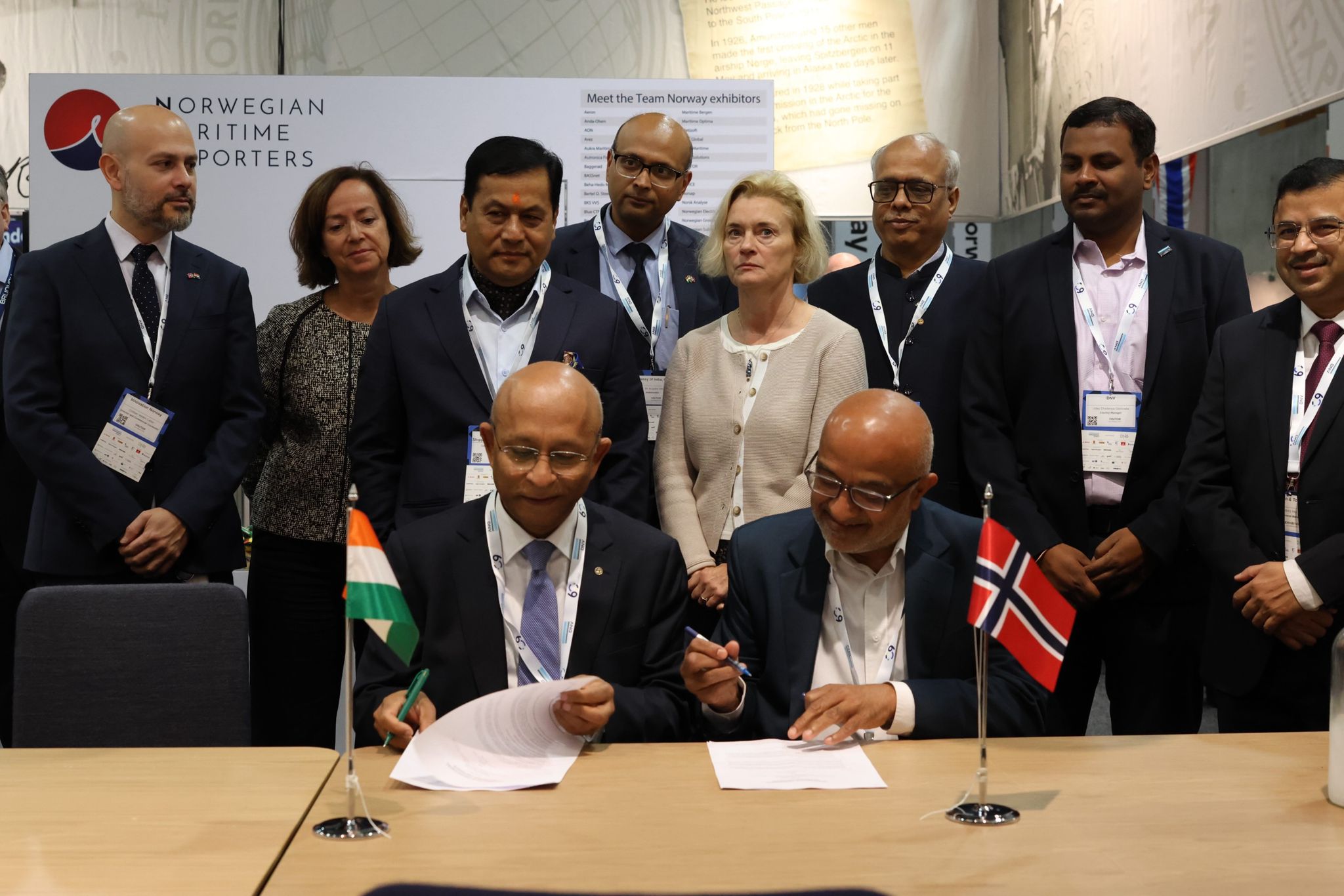 Indian maritime firms secure major shipbuilding deals and green tech partnerships at Nor-Shipping 2025 in Oslo
