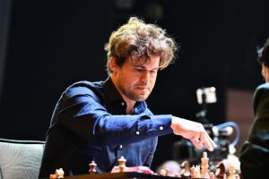 What's the point in standard chess, Carlsen wonders after table slam