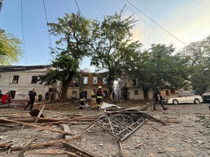 Several injured in Russia's overnight attack on Ukraine's Odesa