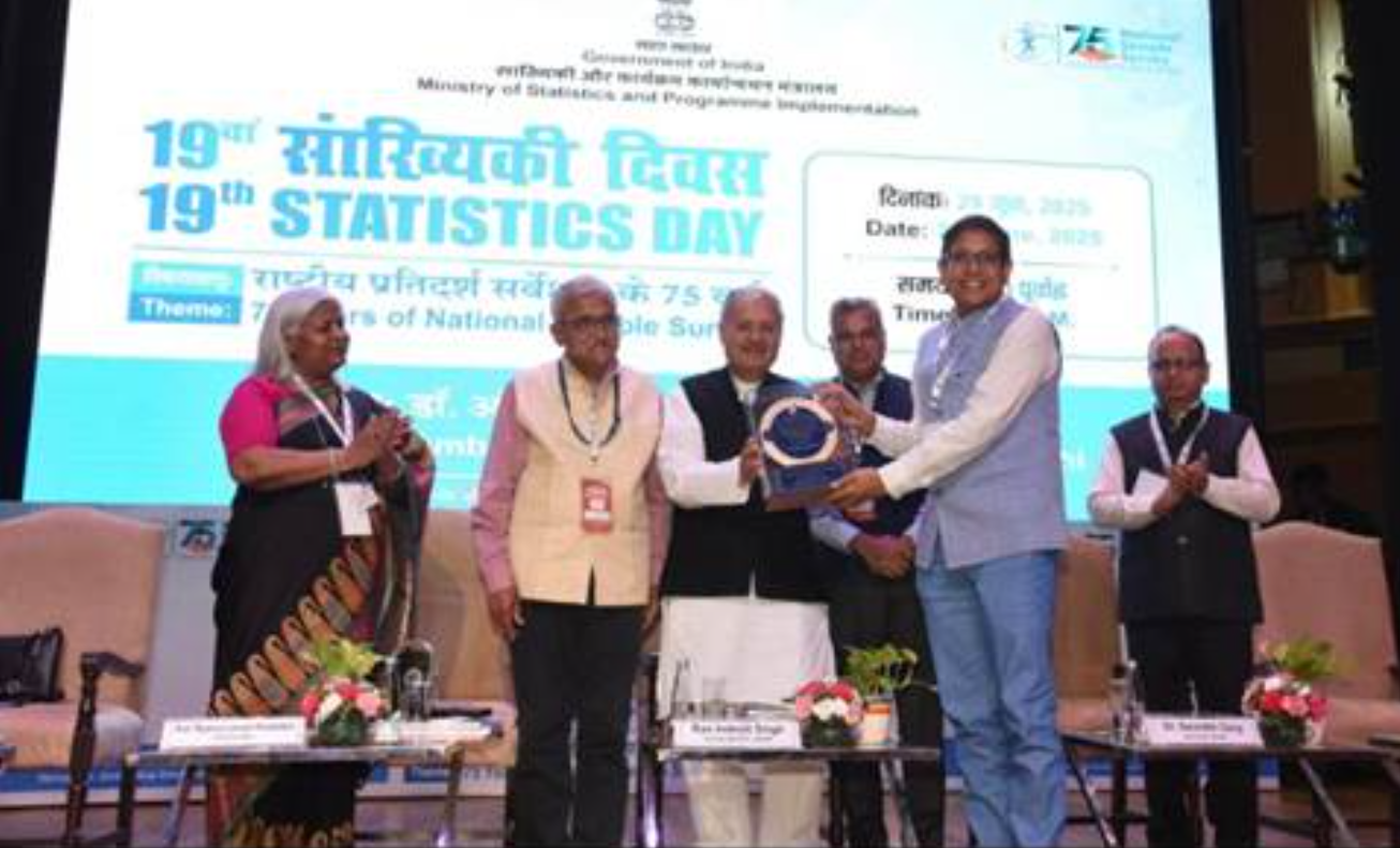 MoSPI celebrates 19th Statistics Day honouring Prof. P.C. Mahalanobis and 75 years of National Sample Survey