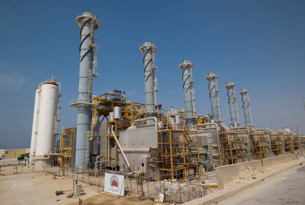 An overview of Iran’s main gas field and oil infrastructure