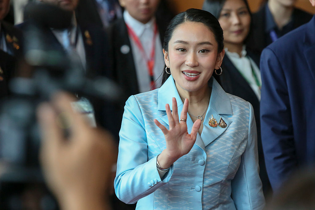 Thai PM, former Cambodian leader visit disputed border as tensions simmer