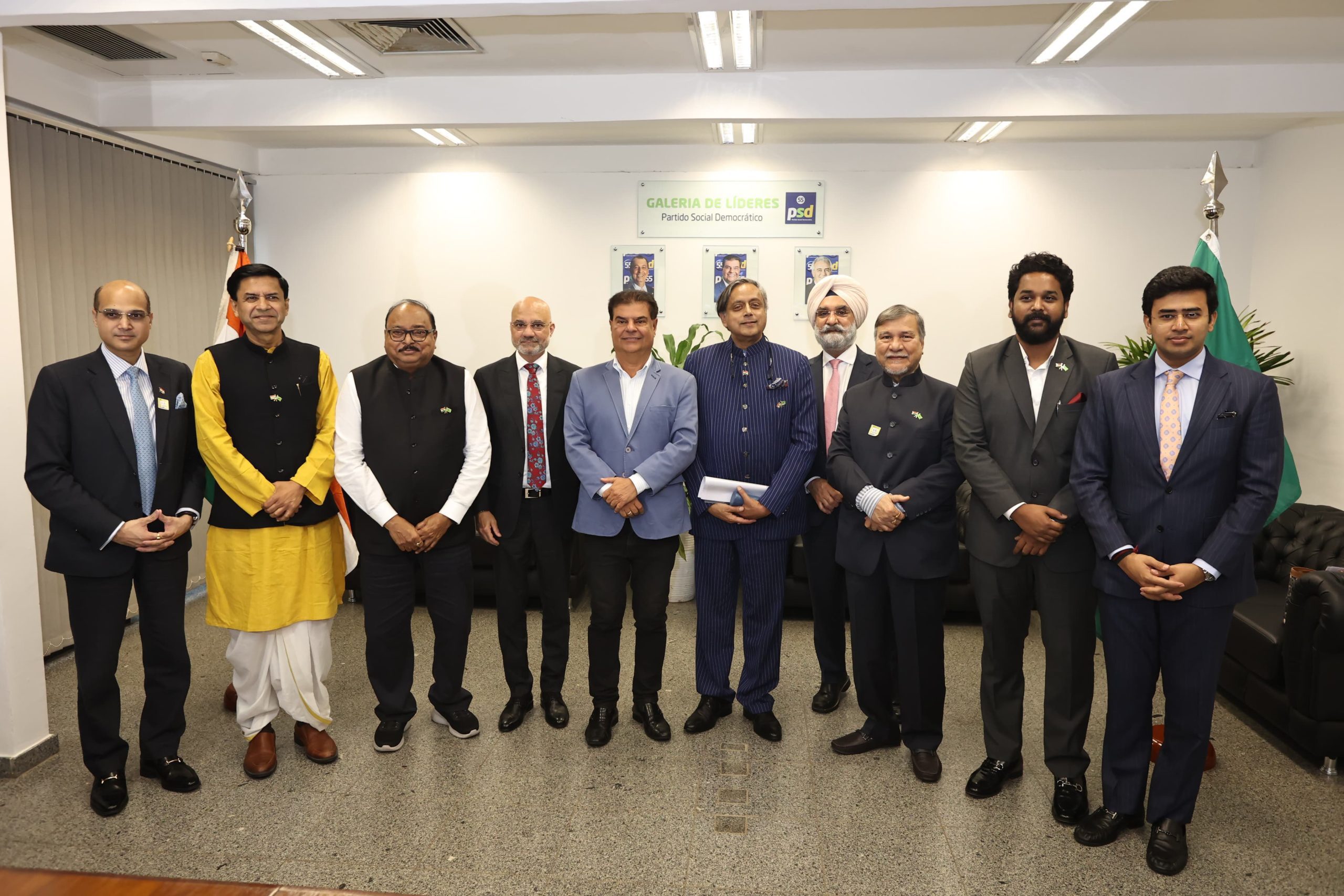 Shashi Tharoor-led delegation meets Brazil’s Acting Foreign Minister, discusses enhancing anti-terror cooperation