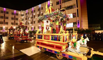 148th Jagannath Rath yatra rolls through Ahmedabad