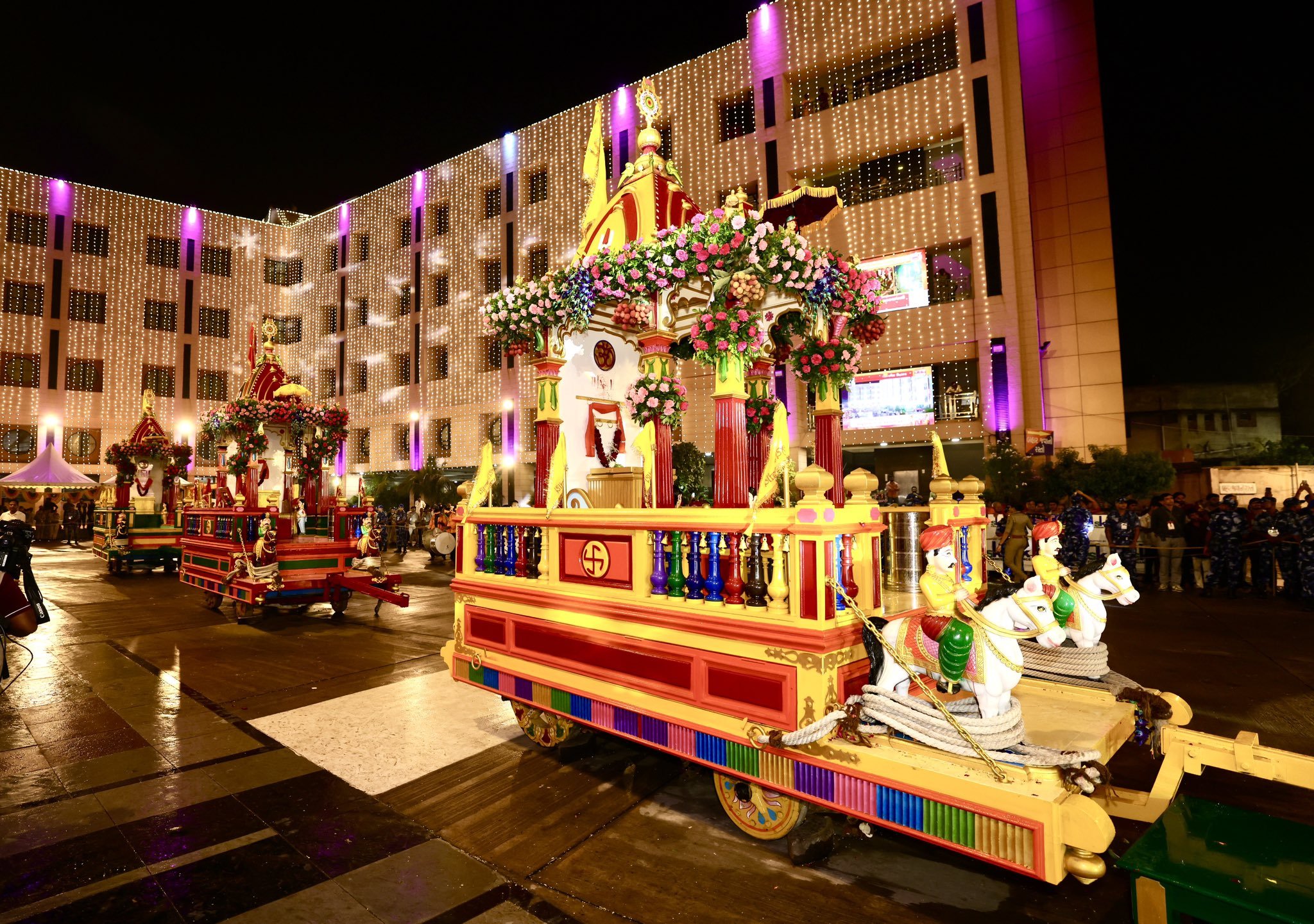 148th Jagannath Rath yatra rolls through Ahmedabad