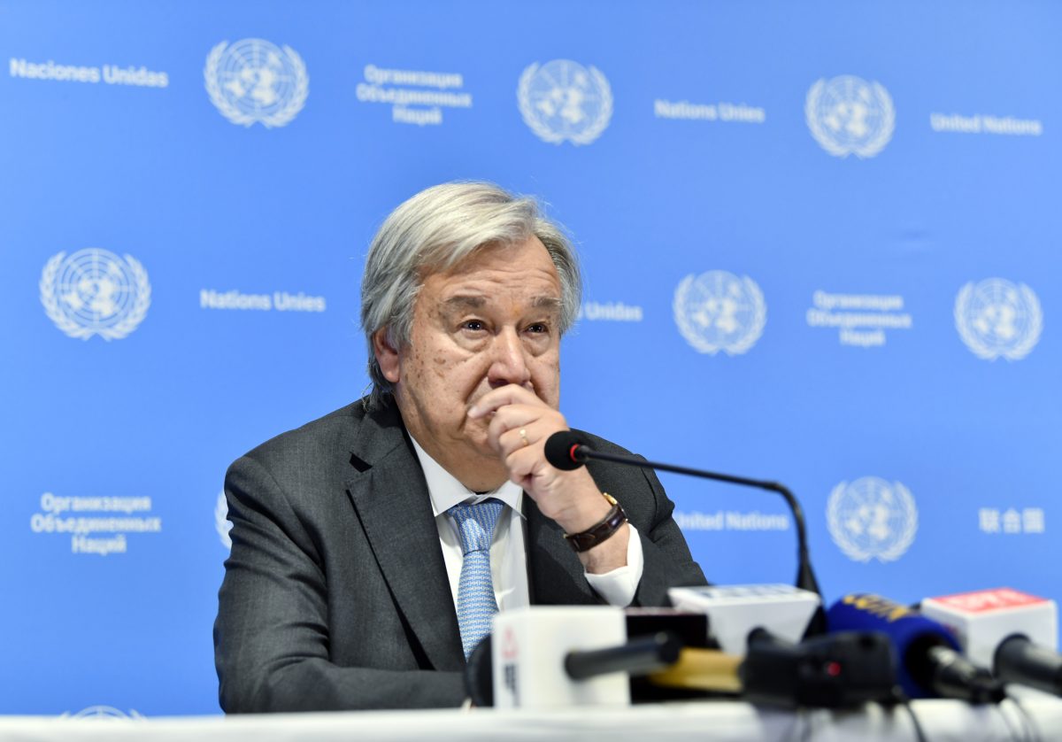 Guterres warns US bombing of Iran can catastrophically get out of control